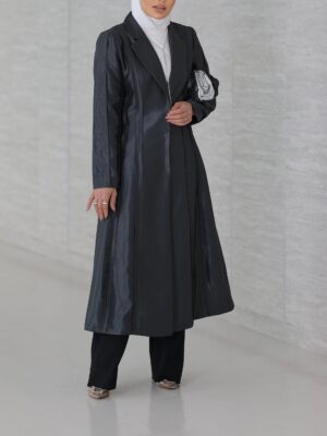Shiny Long Blazer