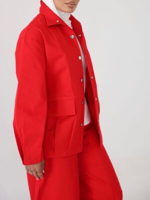Cherry Buttoned Set