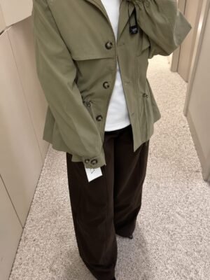 Beige Z Buttoned Jacket